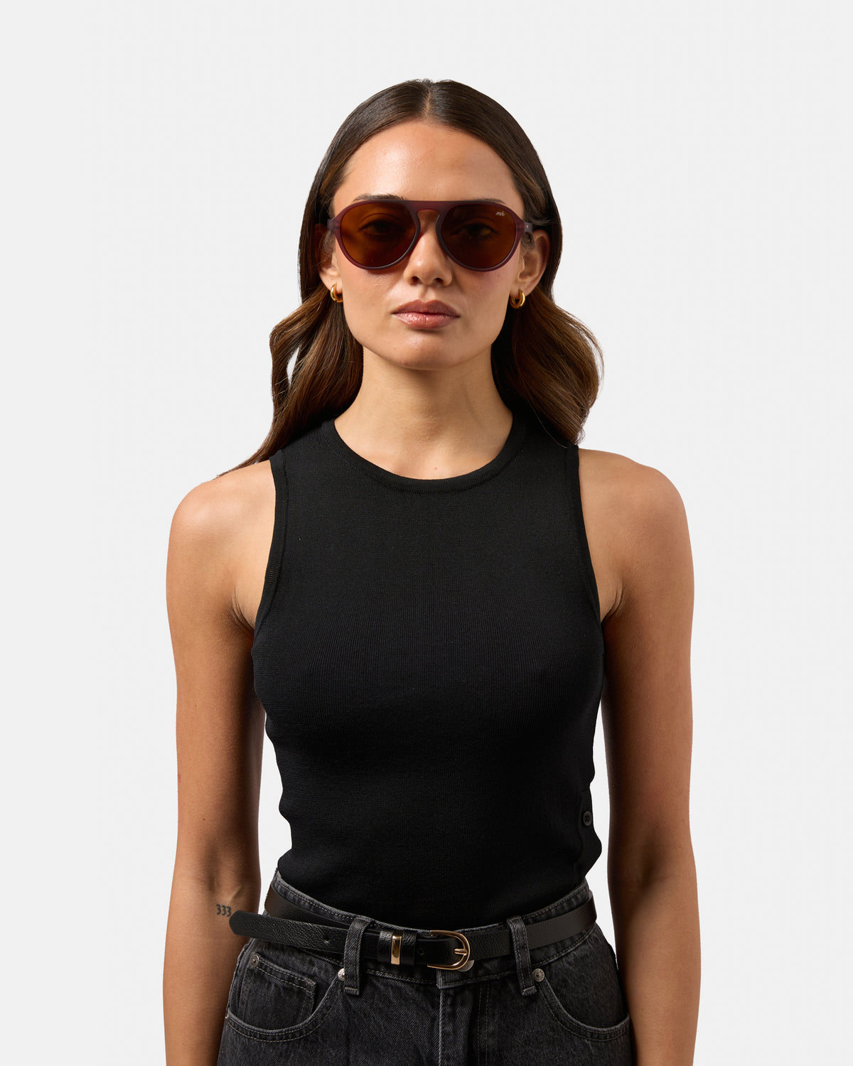 Ines Sunglasses Mocha/Brown