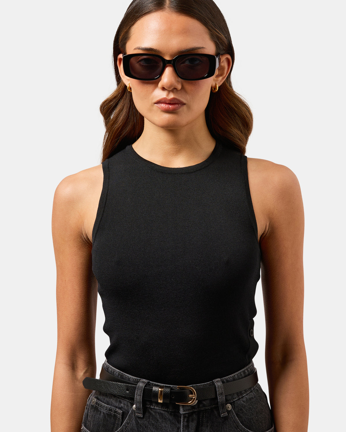 Freja Sunglasses Black/Smoke