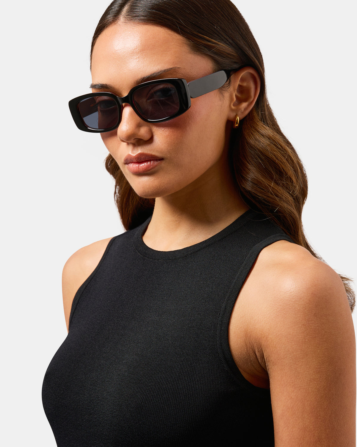 Freja Sunglasses Black/Smoke