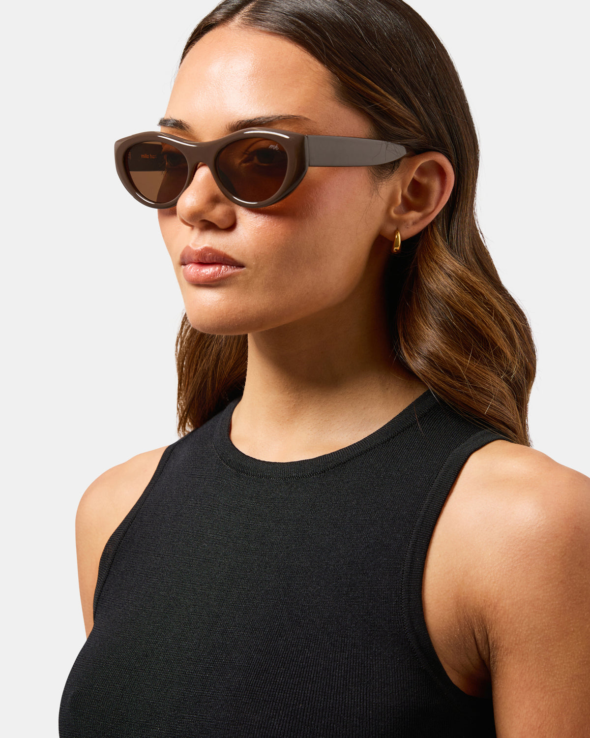 Nora Sunglasses Chocolate/Brown