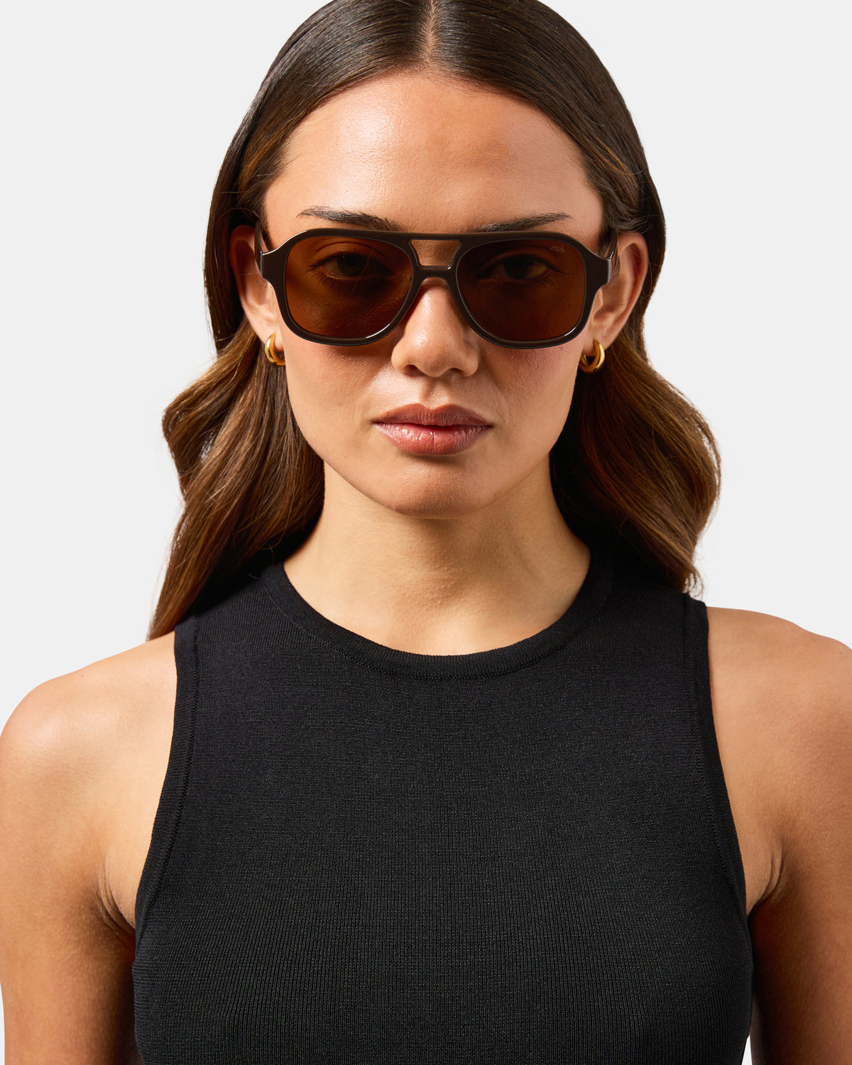 Tove Sunglasses Brown/Brown